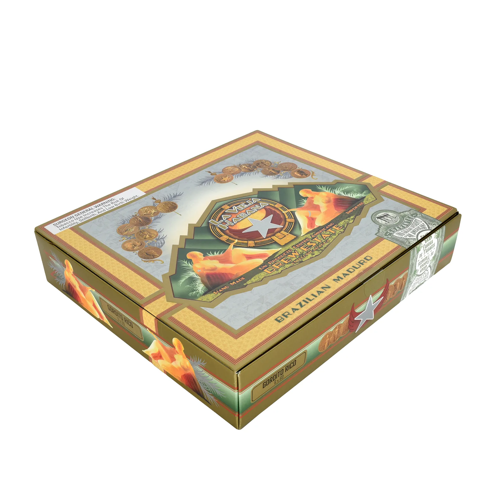 Brazilian Maduro - Gordito Rico Box 16ct