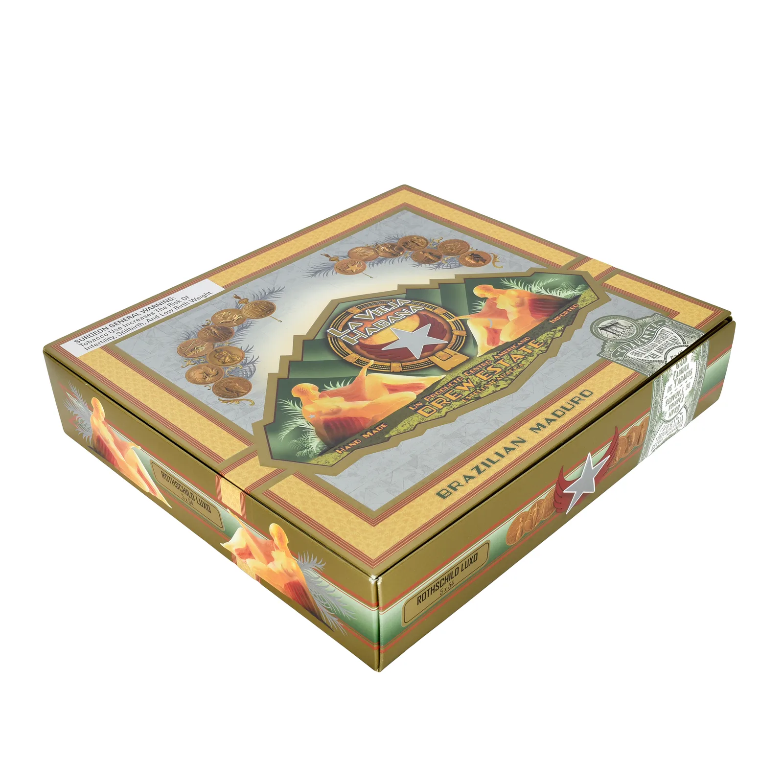 Brazilian Maduro - Rothschild Luxo Box 20ct
